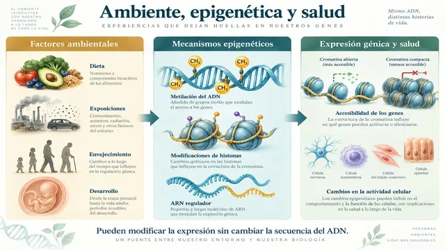 Factores ambientales, mecanismos epigenéticos y efectos sobre la salud